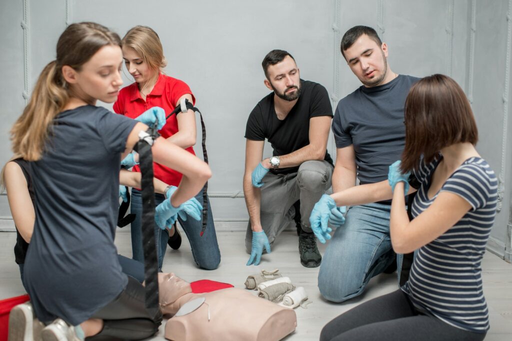 CPR training
