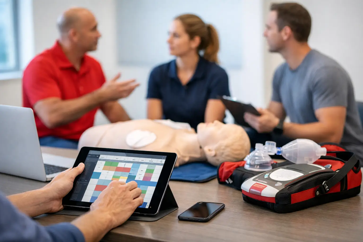 Instructor Scheduling Software for CPR Teams