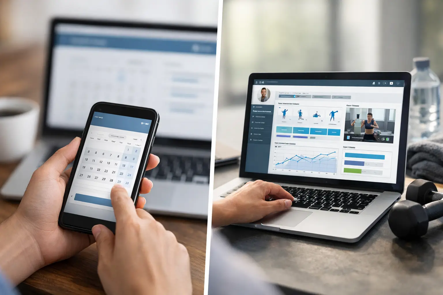 Generic Booking App vs Training Software