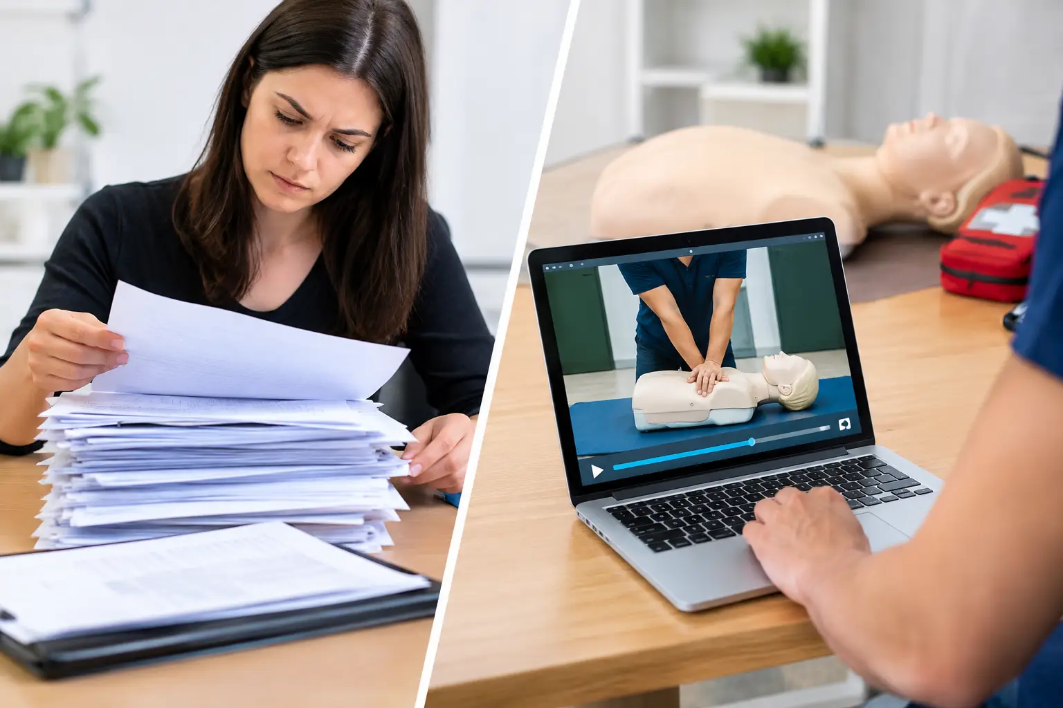 Manual Paperwork vs Training Automation for CPR Classes
